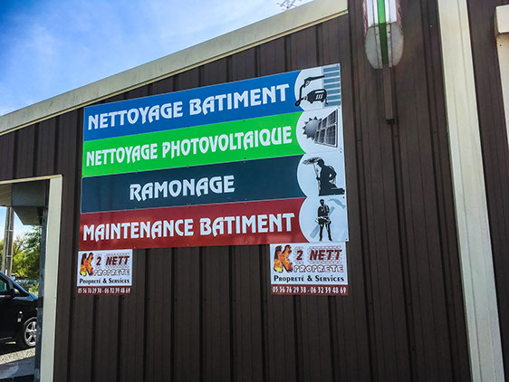 Nettoyage Batiment, Nettoyage Photovoltaique, Ramonage, Maintenance Batiment, K2Nett Propreté et Services à Bazas